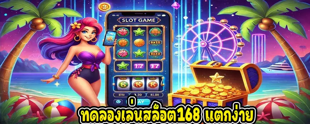 ทดลองเล่นสล็อต168 แตกง่าย
