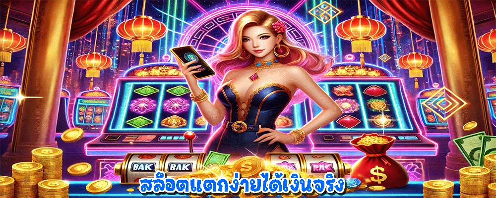 สล็อตแตกง่ายได้เงินจริง